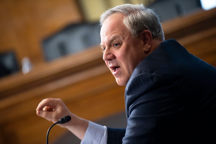 David Bernhardt, a former oil and gas lobbyist, was confirmed as the 53rd secretary of the Interior Department in April 2019. (Photo by Caroline Brehman/CQ-Roll Call, Inc via Getty Images)