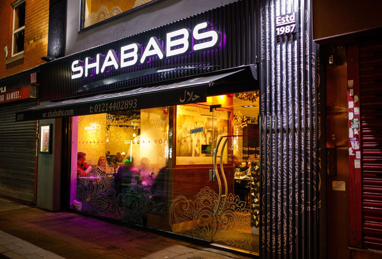Shabab's restaurant on Ladypool Road 
