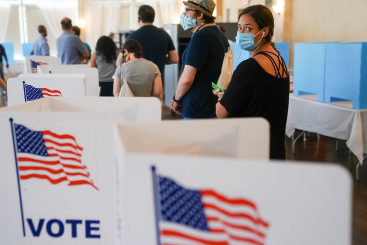 In-person voting, too, could be compromised by Republican "poll-watching" efforts that have historically been used to intimid