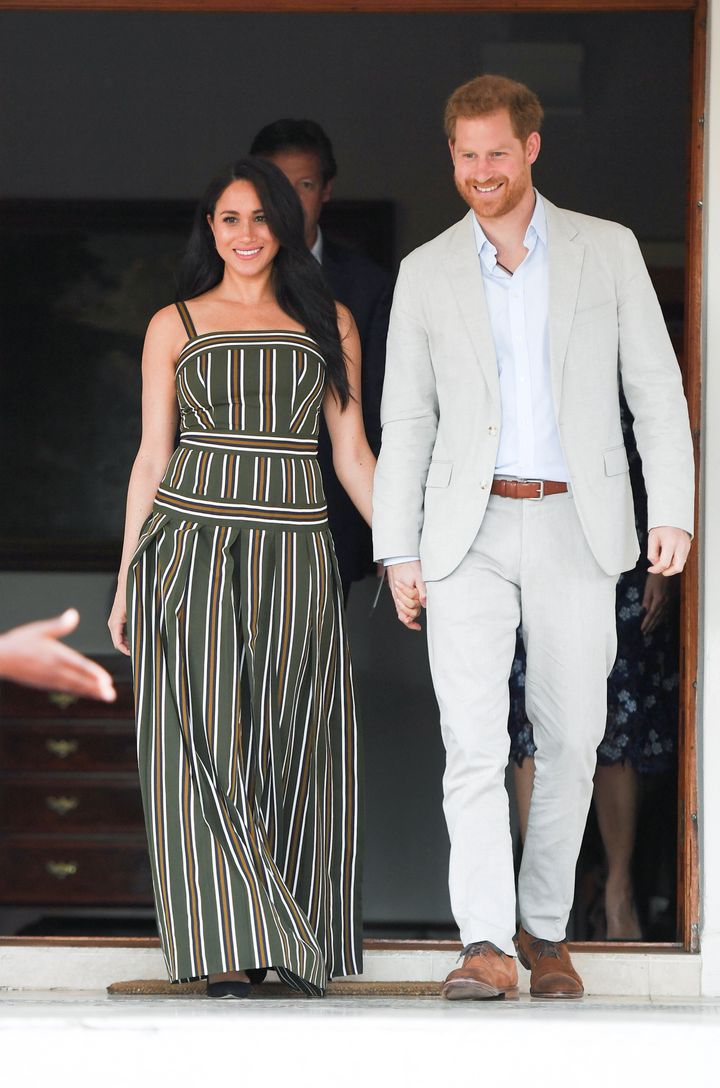 The Duke and Duchess of Sussex are fans of "Games of Thrones."&nbsp;
