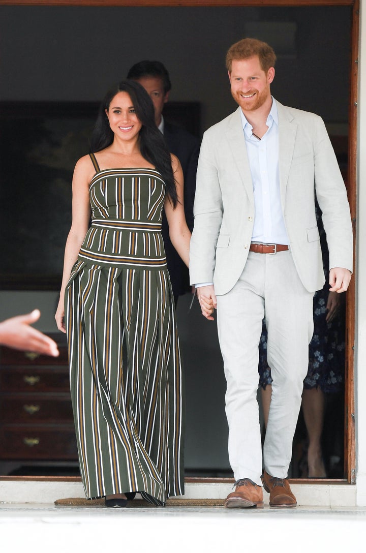 The Duke and Duchess of Sussex are fans of "Games of Thrones." 