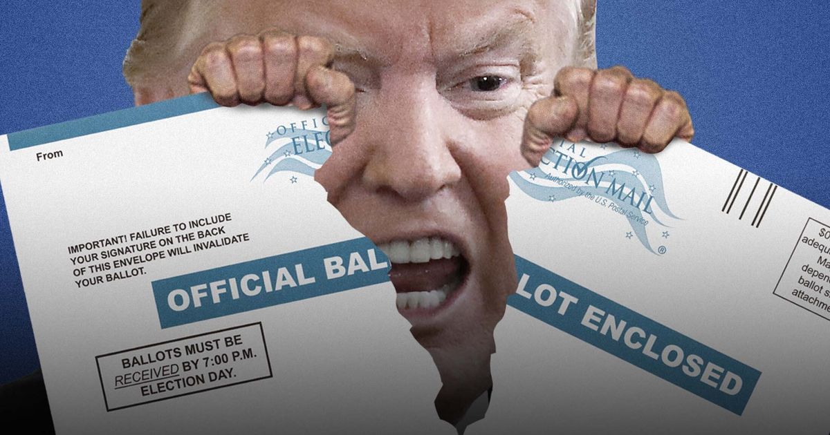 Donald Trump Can Do More Than Attack Post Office Funding. He’s Mounting A Legal War Against Mailed Ballots.