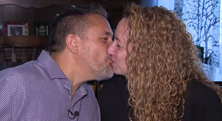 Gregory Dabice and Janet Fenner were Homecoming king and queen at New Jersey's Montclair State University 28 years ago. On Aug. 1, they got married.