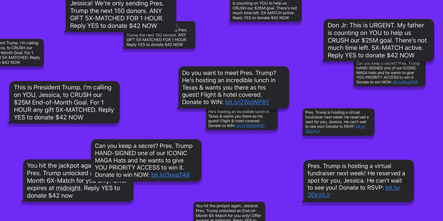 Trump CHOSE YOU, His Most Patriotic Supporter, To Receive Constant Scammy