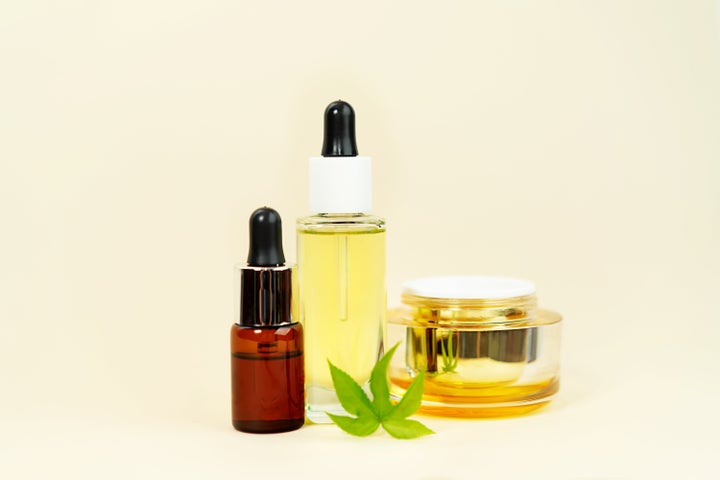 CBD is added to a number of skin care products, including oils, serums and creams.