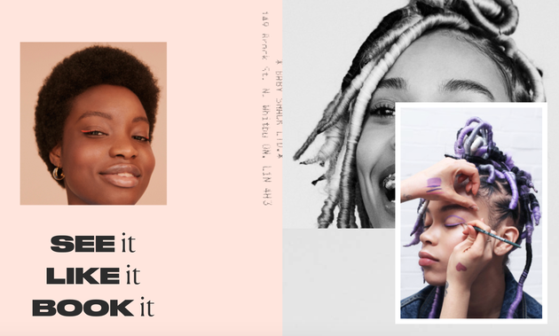 Beautystack's 'See It, Like It, Book it tagline.