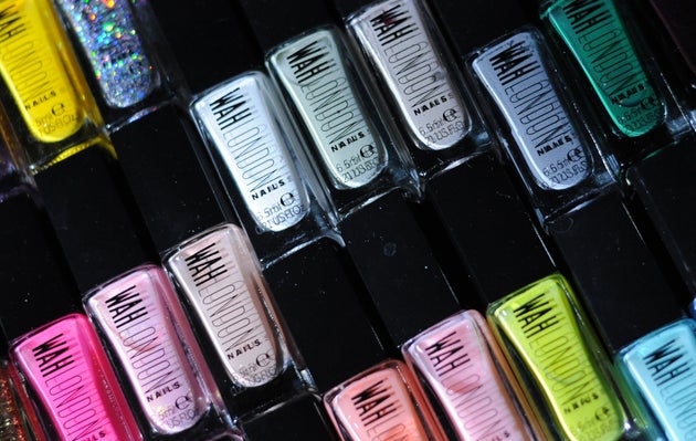 The Wah Nails colour range.