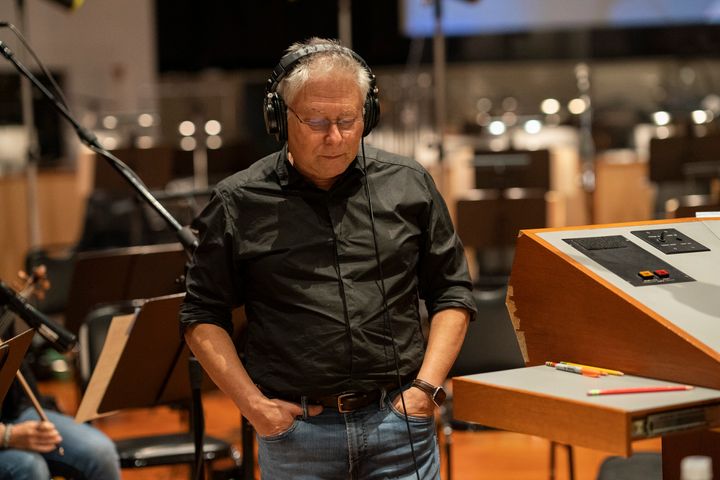 Menken working on "The Little Mermaid Live," a 2019 TV production.