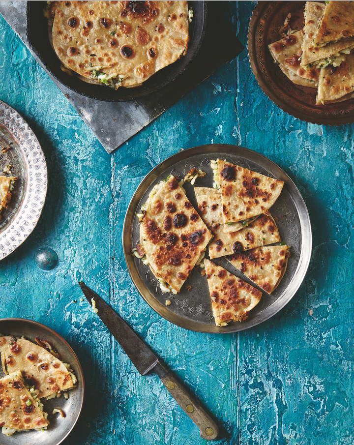 Cheese and Potato Chapatti 