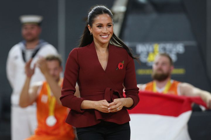 The Duchess of Sussex spoke about the "economy of attention" during her talk with Emily Ramshaw on Friday. 