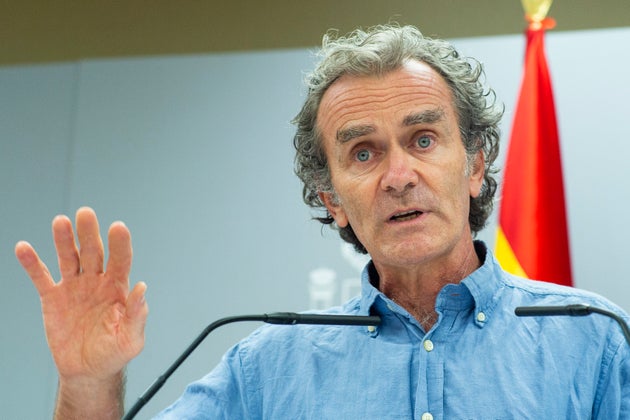 Fernando Simon, en una rueda de