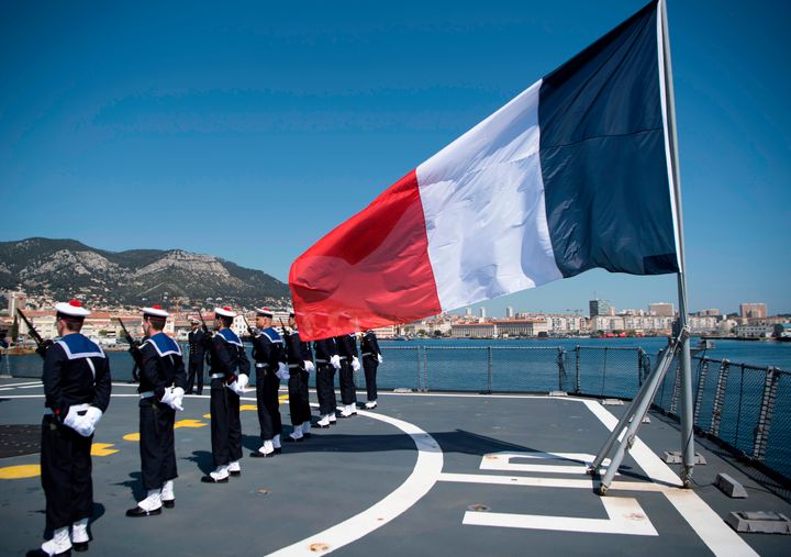 Φωτογραφία αρχείο - Πολεμικό ναυτικό της Γαλλίας (Photo by BERTRAND LANGLOIS / AFP) (Photo credit should read BERTRAND LANGLOIS/AFP via Getty Images)