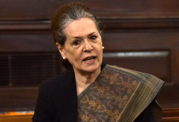 File image of Congress President Sonia Gandhi.