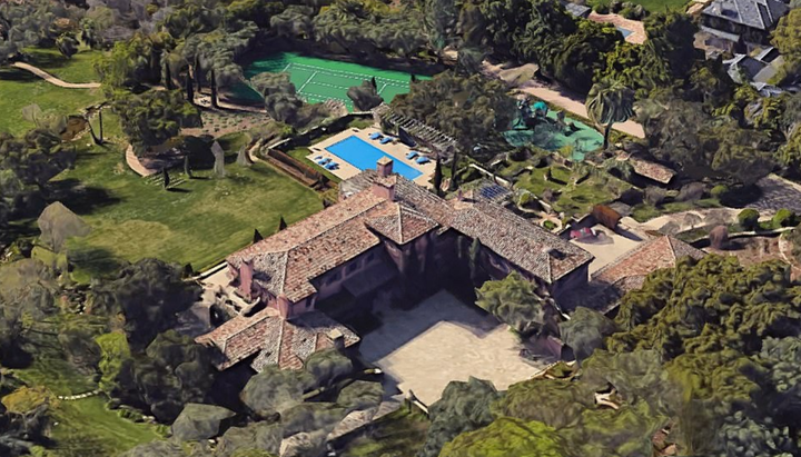Esta es la mansión de los duques de Sussex en Santa Bárbara.