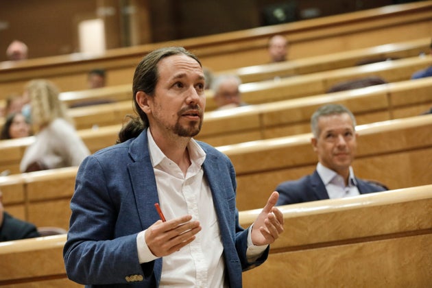 El vicepresidente segundo del Gobierno, Pablo Iglesias, el pasado 14 de julio en el