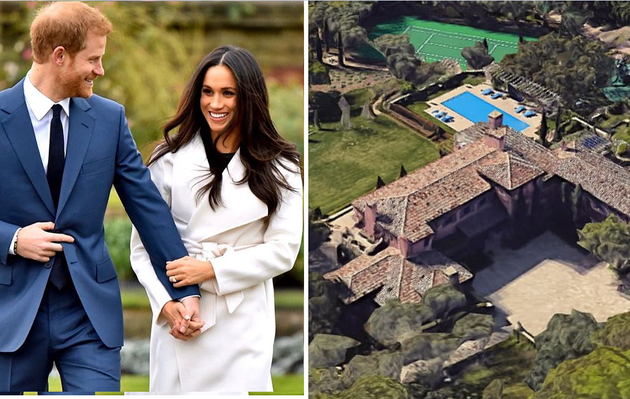 La nuova villa di Harry e Meghan è da sogno: 9 camere da letto, 16 bagni e due ettari di giardini La nuova villa di Harry e Meghan è da sogno: 9 camere da letto, 16 bagni e due ettari di giardini
