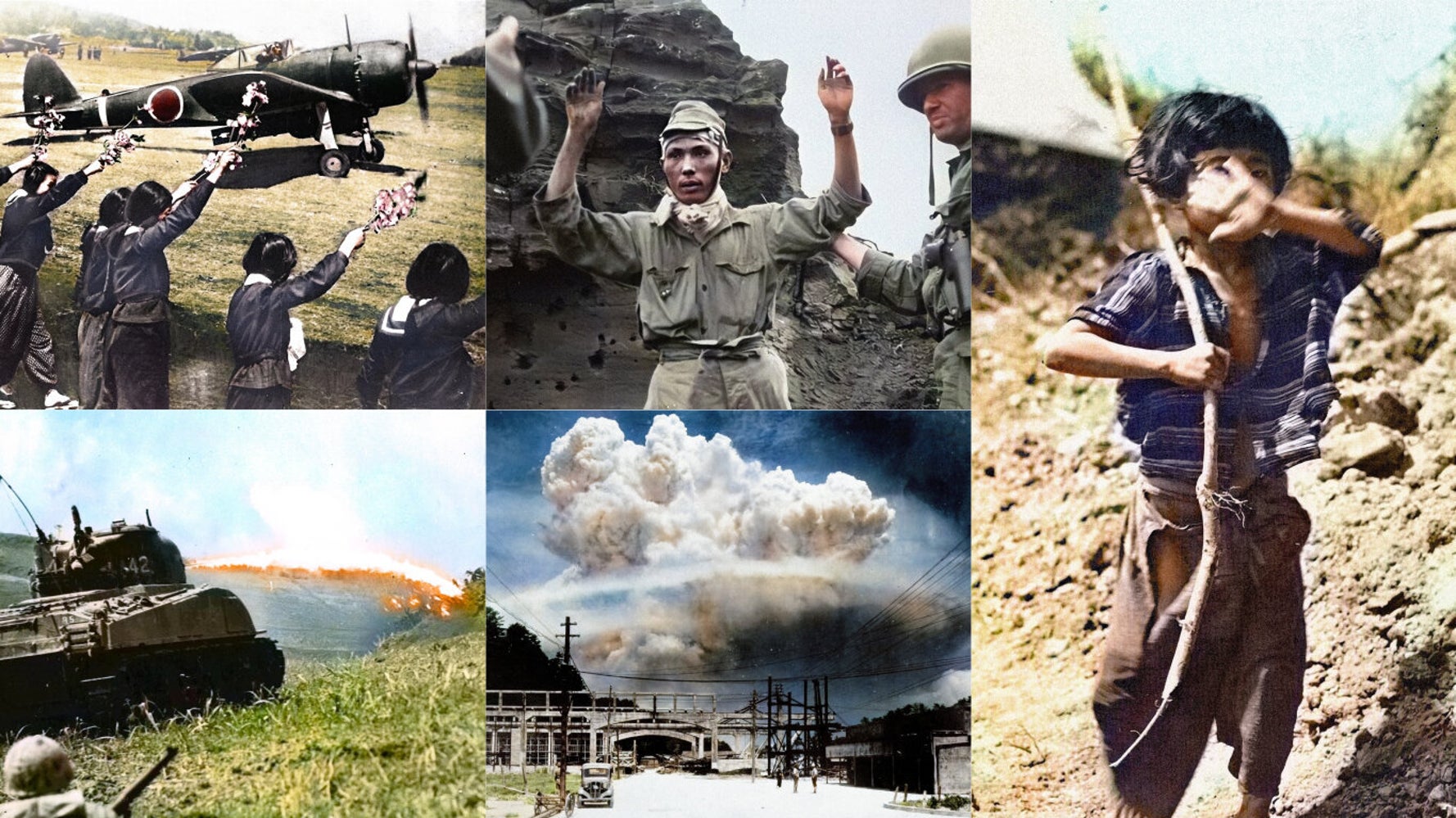 終戦から75年 戦争は 過去 ではない 人工知能でカラー化された写真は訴える 画像集 ハフポスト