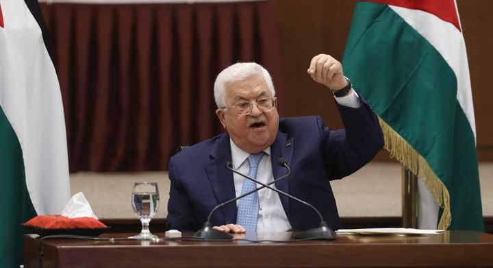 Ο πρόεδρος της Παλαιστινιακής Αρχής Μαχμούντ Αμπάς.