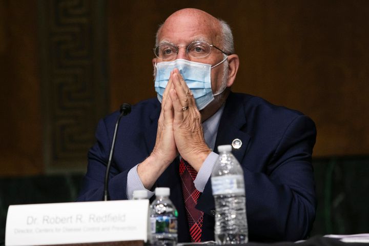 CDC Director Robert Redfield on Capitol Hill in July.