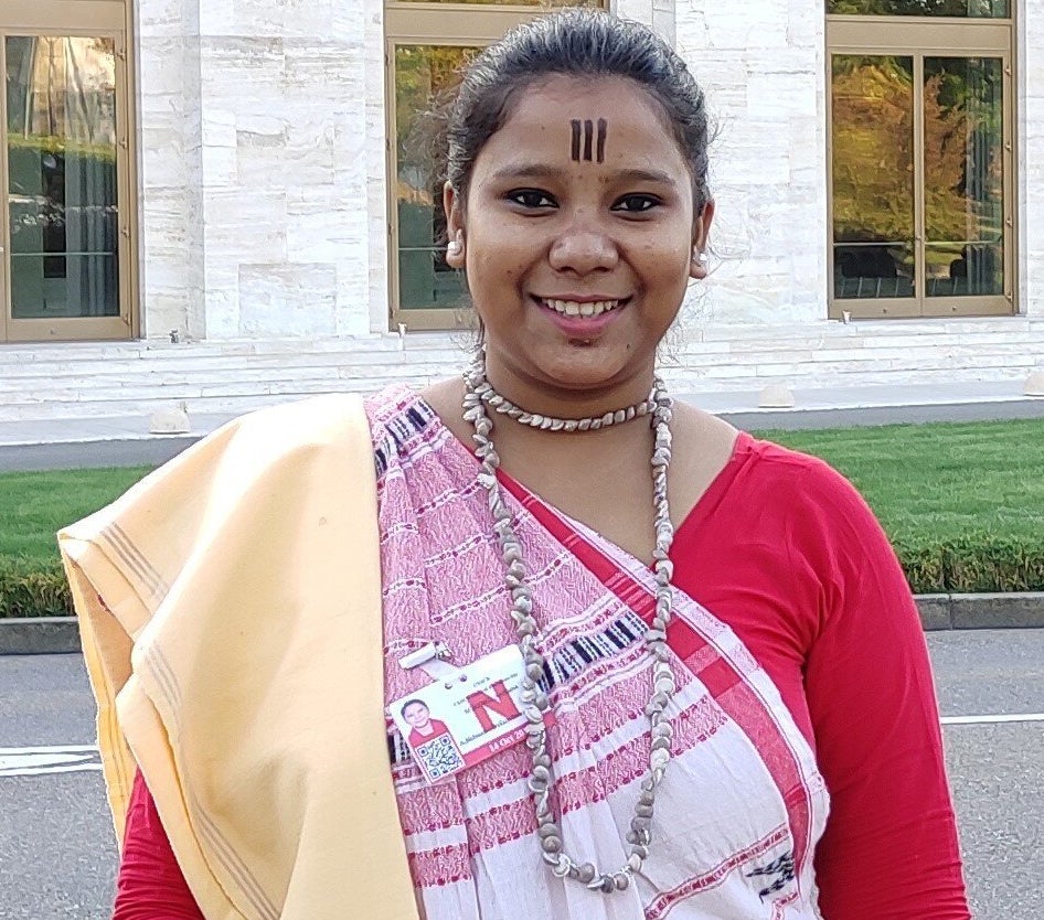 Odisha-based activist Archana Soreng in a file