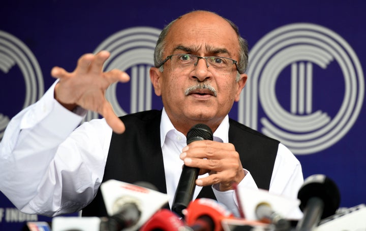 File image of Prashant Bhushan.