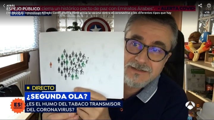 Alfredo Corell, en 'Espejo Público'.