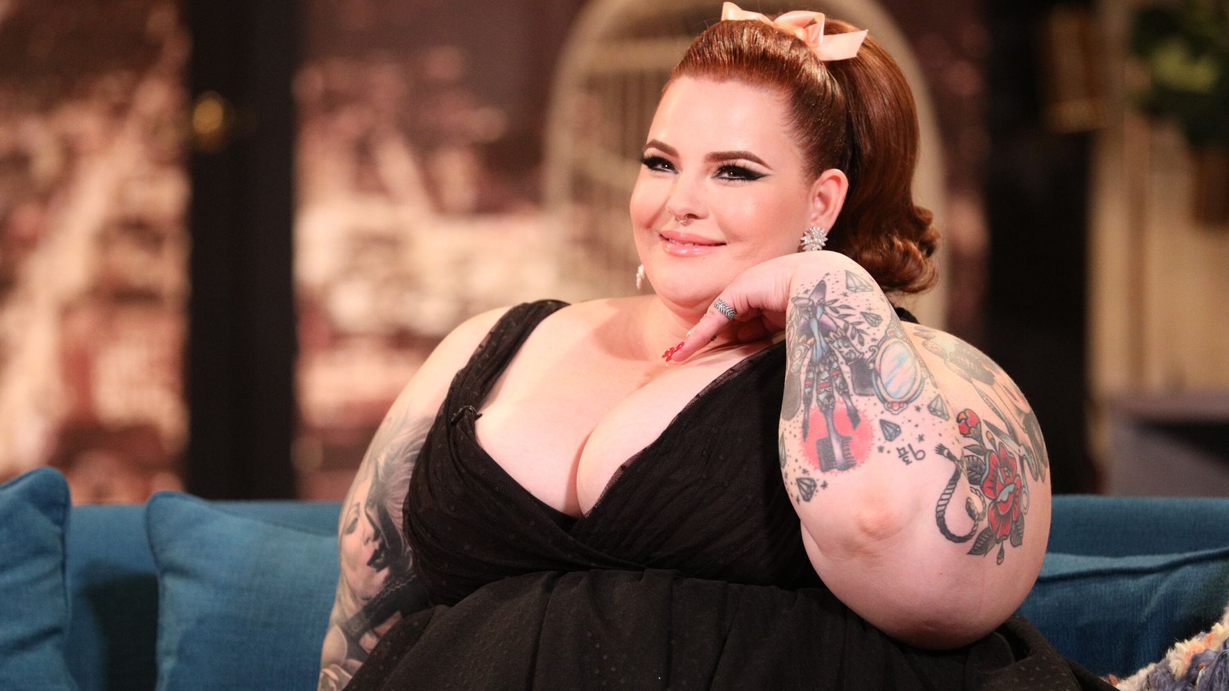 Tess Holliday Blasts Man for Viral Post About Curvy Wife