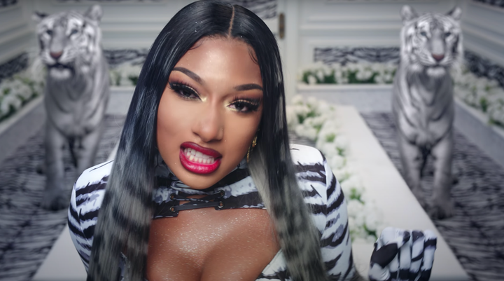 Megan Thee Stallion in the "WAP" video.