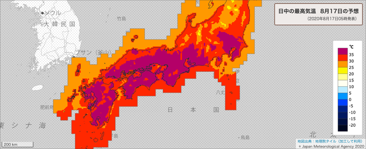 東京都心は予想最高気温35度 名古屋では40度超えも 外出 運動は避けてと気象庁 ハフポスト