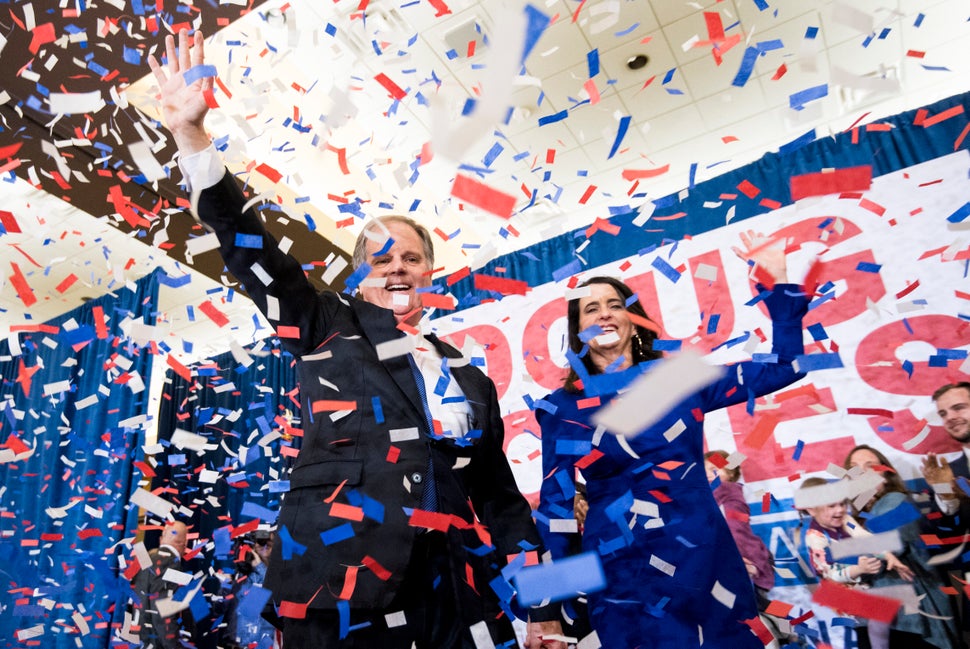 Alabama Sen. Doug Jones’ victory in a 2017 special election was the political equivalent of drawing an inside straight.