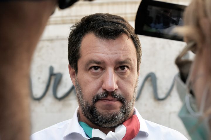 Lega Party leader Matteo Salvini, on July 28 in Rome.