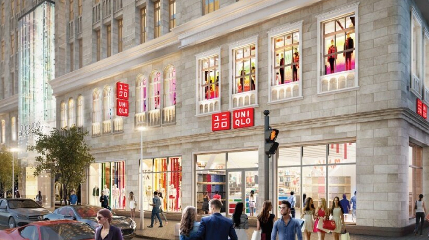 State Street retail | Uniqlo Chicago