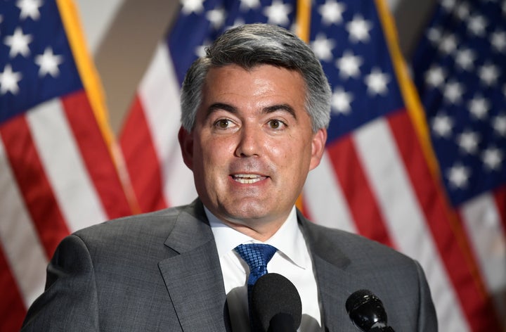 GOP Sen. Cory Gardner is facing a tough reelection race in Colorado. 