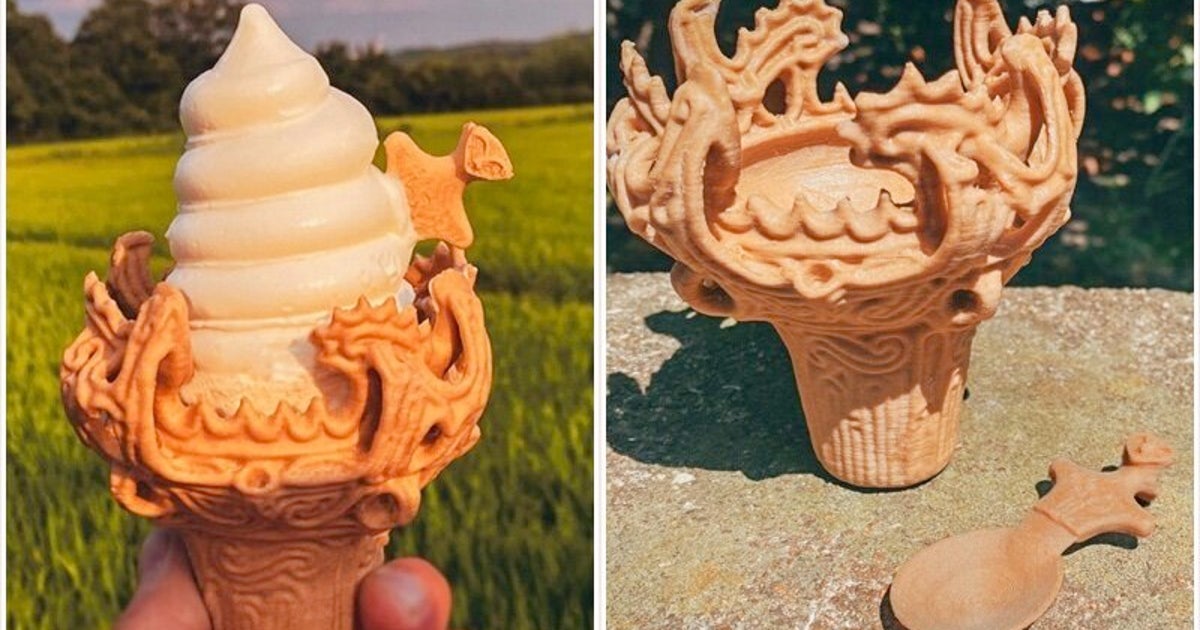 縄文土器型のアイス容器が可愛すぎる 一度でいいから食べてみたい 画像 ハフポスト