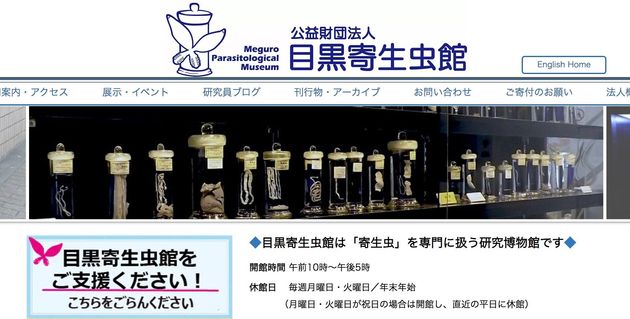 コロナでピンチの 目黒寄生虫館 多くの寄付が集まる 減収650万円で支援呼びかけ ハフポスト