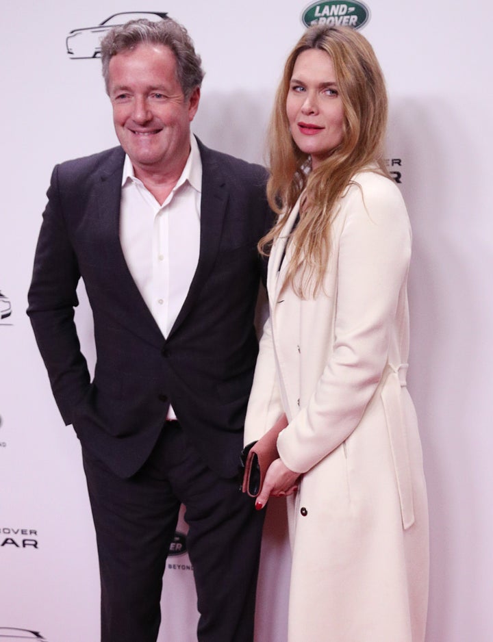 Piers Morgan and Celia Walden