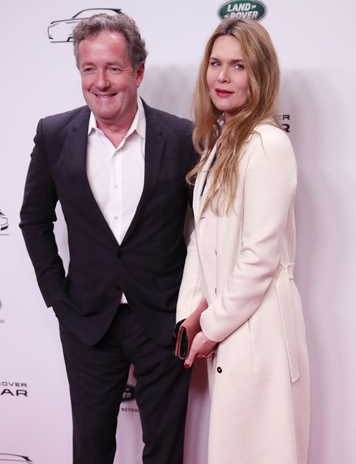 Piers Morgan and Celia Walden 