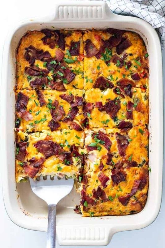 Easy Breakfast Casserole from Grandbaby Cakes