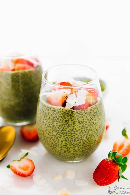 Matcha Green Tea Pudding from Jessica In The Kitchen