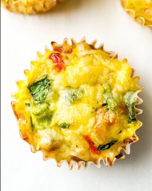 Loaded Breakfast Egg Muffins from All The Healthy Things