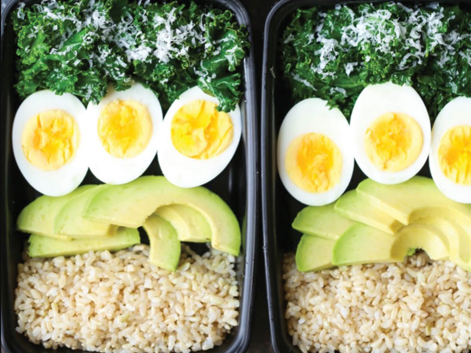 Avocado and Egg Breakfast Meal Prep from Damn Delicious