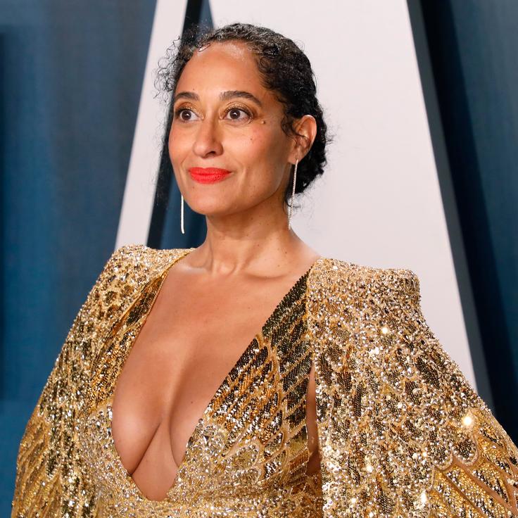 Tracee Ellis Ross attends the Vanity Fair Oscar Party at Wallis Annenberg Center for the Performing Arts on February 9 in Beverly Hills, California.
