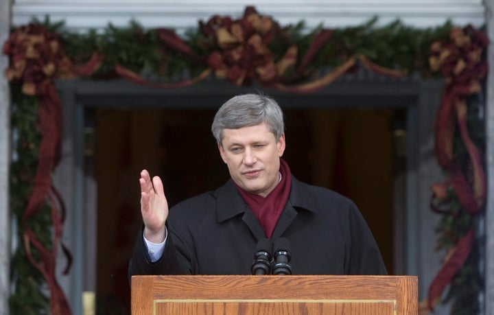 Former Prime Minister Stephen Harper announced that parliament would be prorogued on Dec. 4 , 2008.