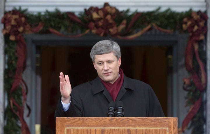 Former Prime Minister Stephen Harper announced that parliament would be prorogued on Dec. 4 , 2008. 