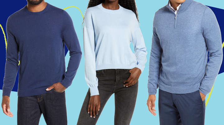 Sweater weather's almost here — so you might stock up on sweaters that are on sale. 