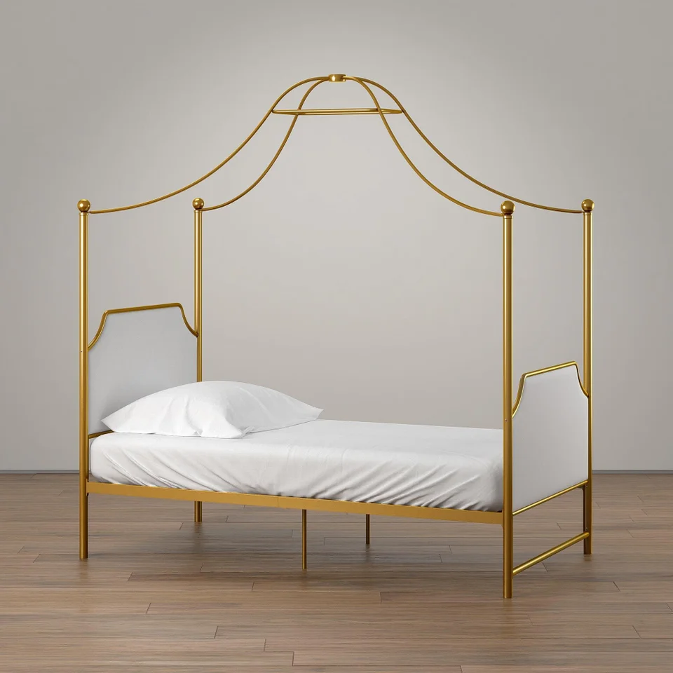The Prettiest Gold Bed Frames For Every Price Point And Style | HuffPost  Life