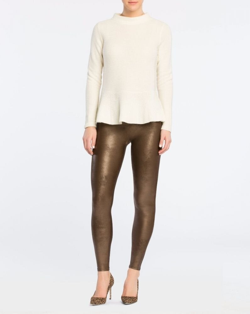 Gold 2025 spanx leggings