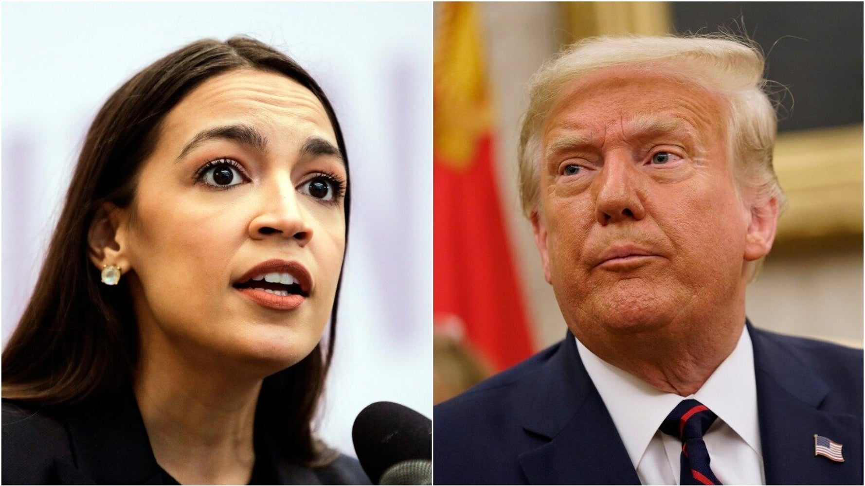 ocasio cortez trump