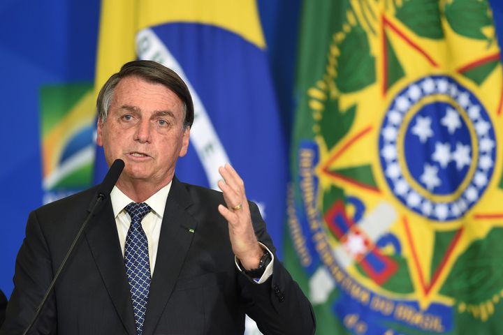 O σημερινός πρόεδρος της Βραζιλίας Jair Bolsonaro