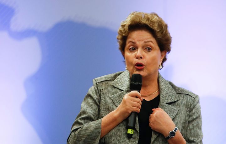 Η Dilma Rousseff (AP Photo/Natacha Pisarenko)